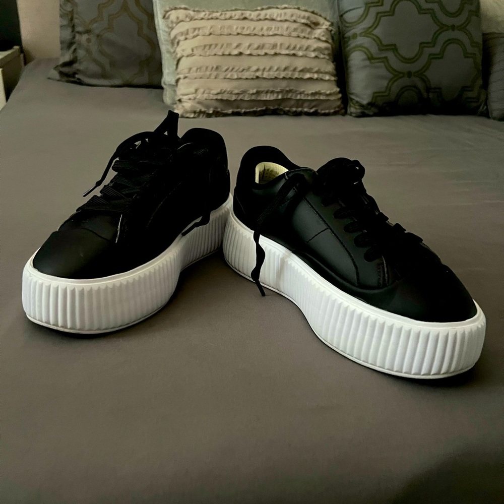 Fila Black Sneakers Plataform